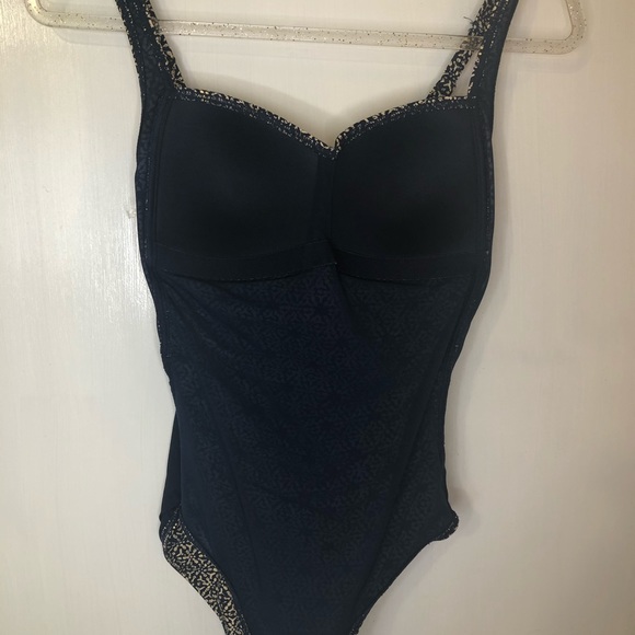 Nip Tuck Swim Nautical Foil Adjustable Strap One Piece - Picture 9 of 14